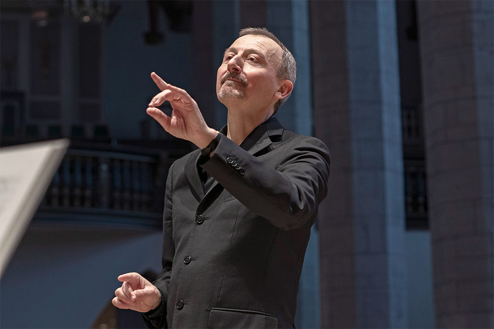 Attilio Cremonesi, il direttore d'orchestra